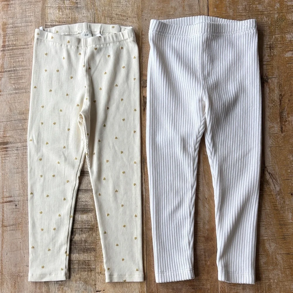 Girls Denim and Knit Bottoms Bundle size 4
